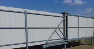 Купить откатные ворота на сваях Ачинск, цена от 2761 руб.